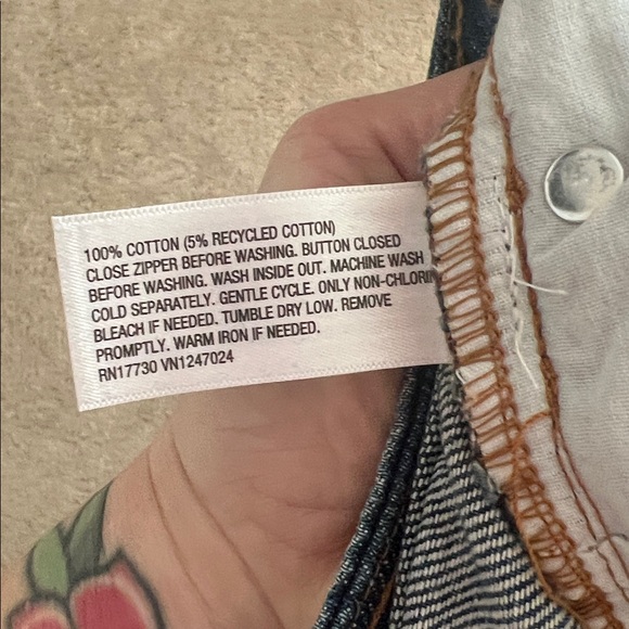 Future collective wide leg denim jeans - Picture 7 of 8